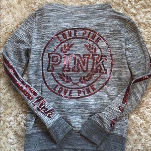 NWOT PINK Victoria’s Secret Brand Hoodie Sz SM
